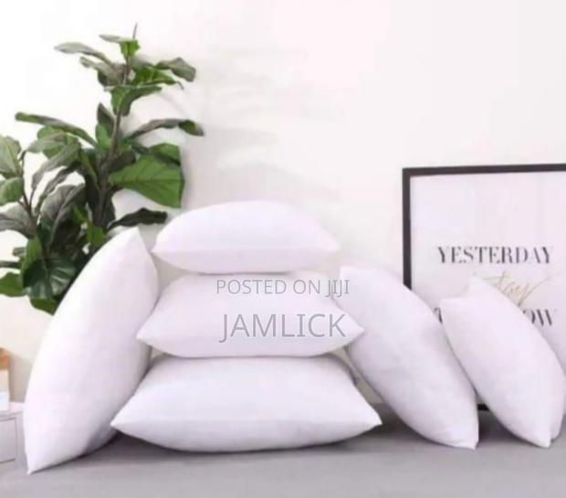5pcs Plain White Throw Pillows - Sn - thumbnail 3
