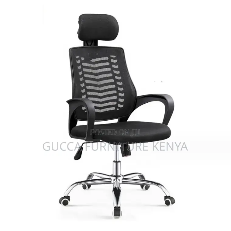 Adjustable Swivel Mesh Headrest Office Chair