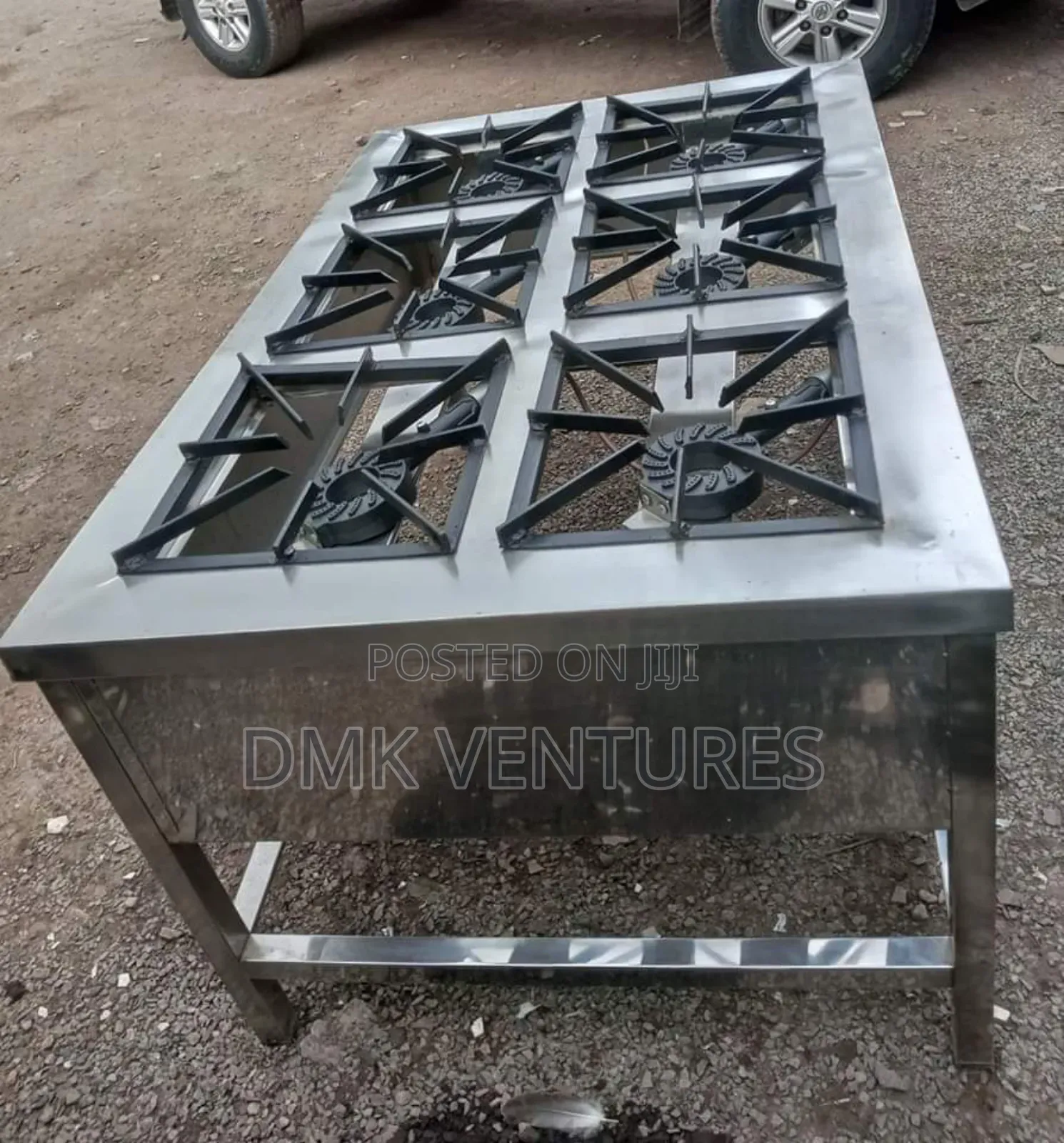 Friendly Echo Stainless Steel Six Burners Commercial Gas Cooker
