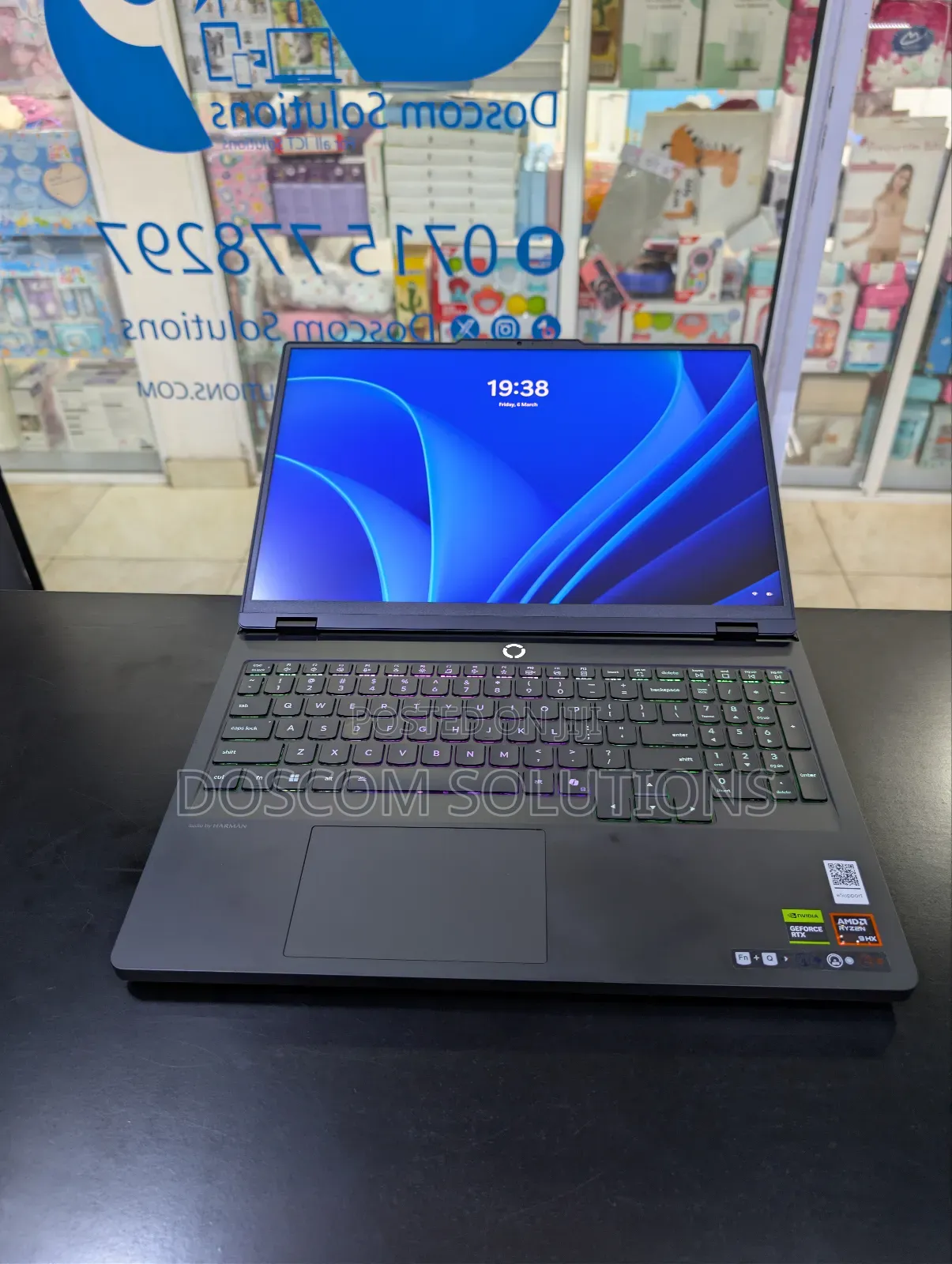 Laptop Lenovo Legion 5 16GB AMD Ryzen 9 SSD 1T