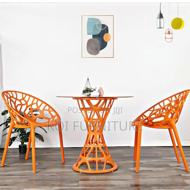 Dining Chairs; Outdoor Plastic Dining Chairs - thumbnail 5