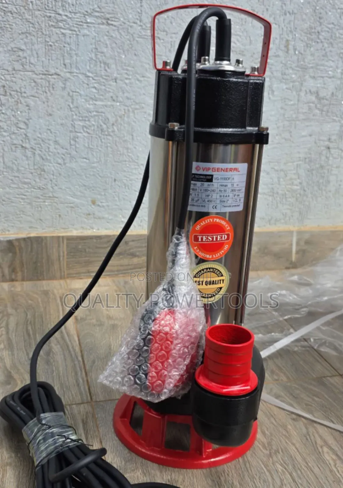 2hp General Sewage Water Pump
