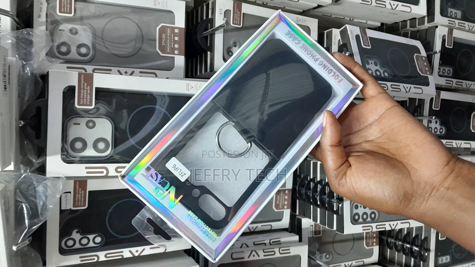 Shiber Samsung Galaxy Z Flip 6 Silicone Case Built-in Front Screen