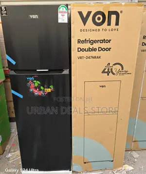Von 247l Nofrost Double Door Refrigerator