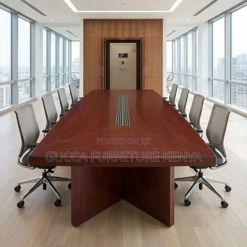 3000mm Mahogany Executive Conference Table