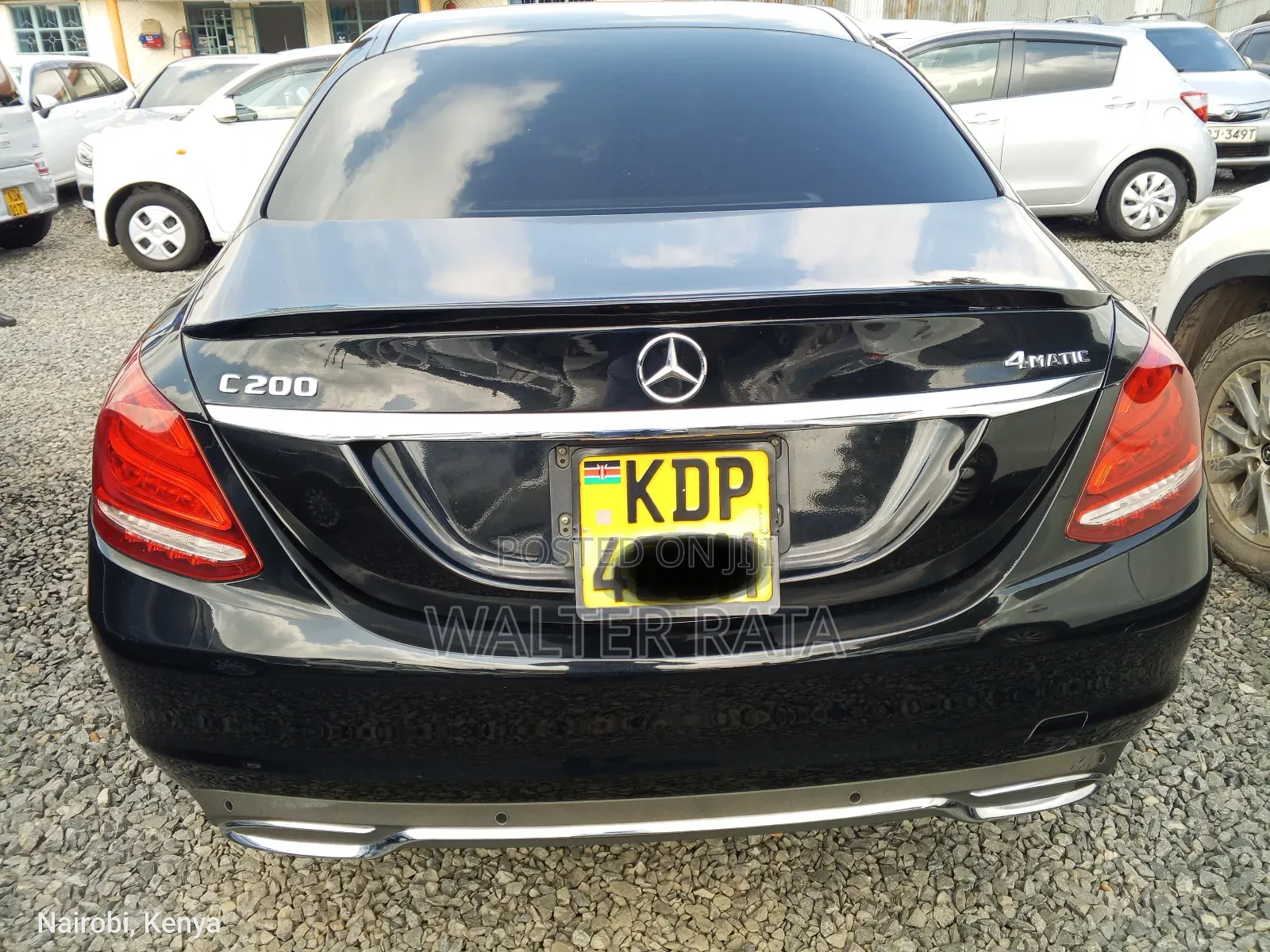 Mercedes-Benz C200 2017 Black