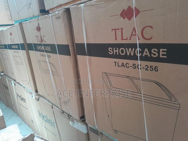 Showcase Display Sliding Door Freezer - Tlac 156 Litres Capacity - main view