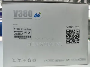 Smart Net Camera V380 Pan Tilt Zoom (Ptz) With Remote Viewing