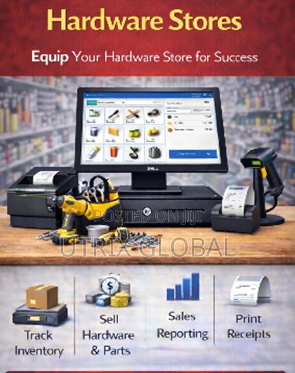 Hardware Store Pos Complete Set Professional Billing System