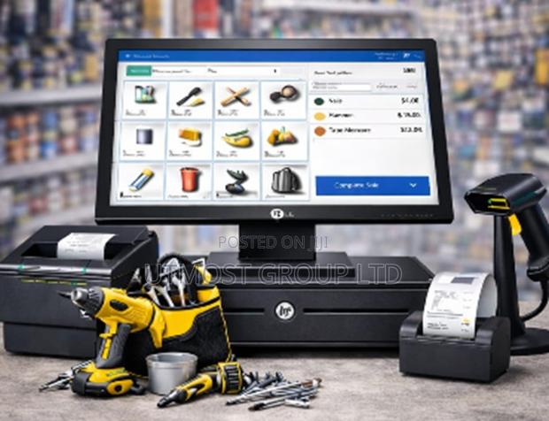 Complete Set Hardware Pos System for Retail Hardware Shops - main view