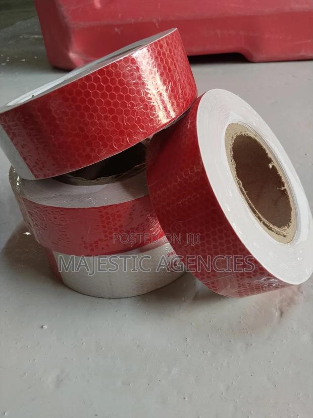 Warning Tape Red & White