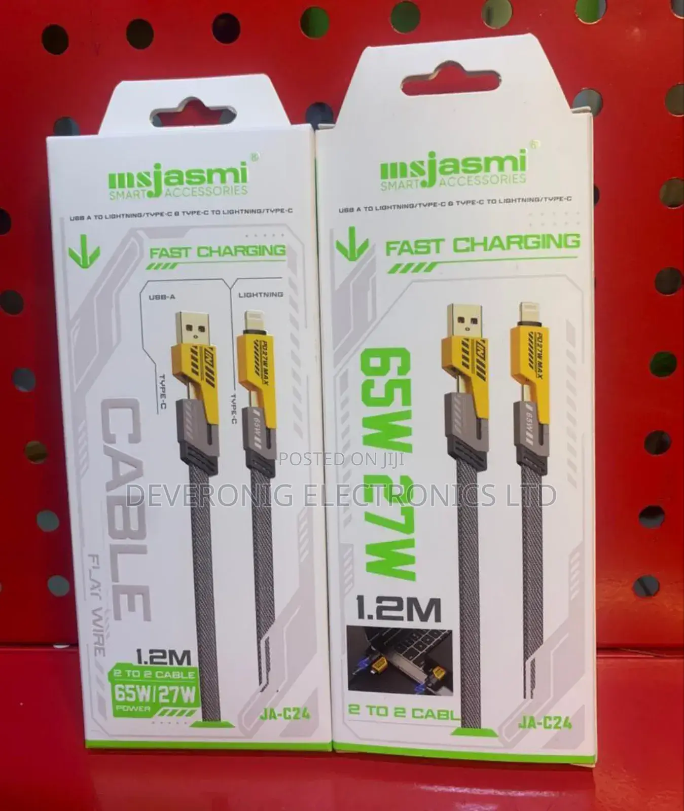 *Msjasmi 4 in 1 Cable* * 2 to 2 Cable