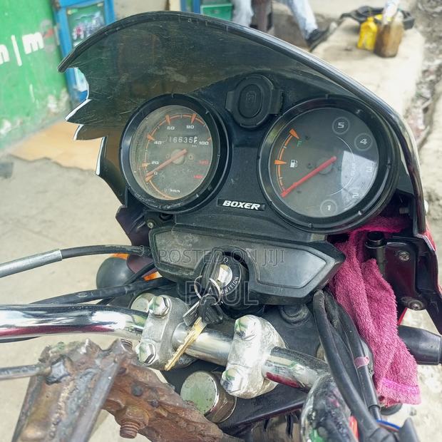 Bajaj Boxer 125 2024 Red - main view