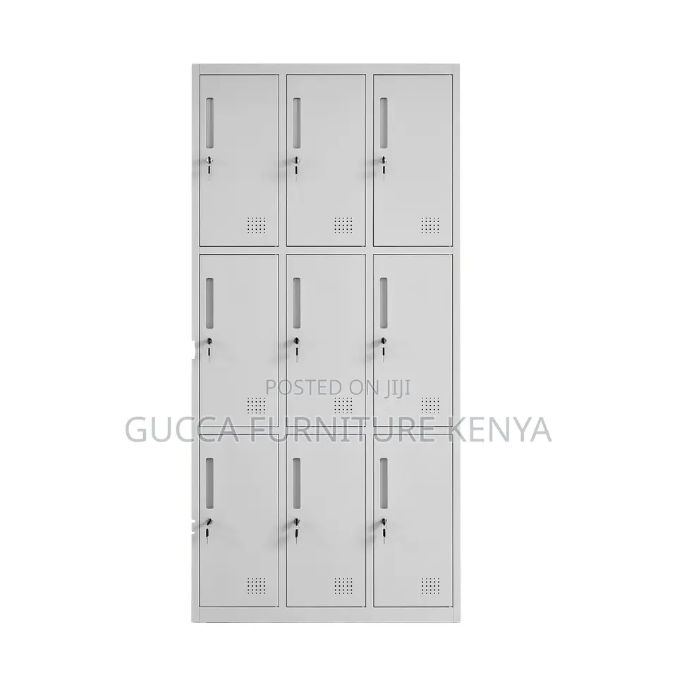 9-doors Gym Steel Storage Locker Cabinet