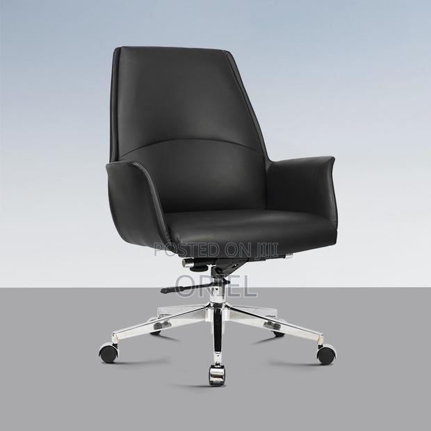 Office Chair : Midback Executive Office Leather Seat - thumbnail 4