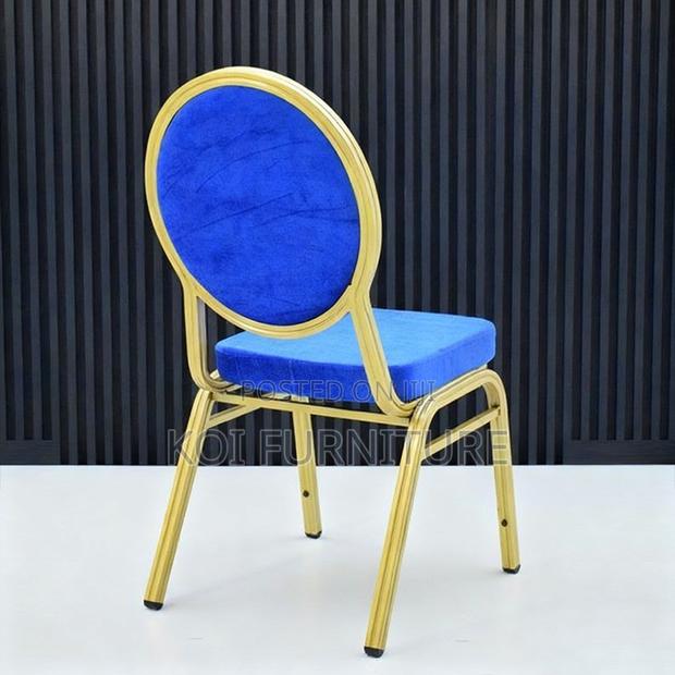 Office Chairs; Stackable Fabric Heavy Events Conference Office Chairs - thumbnail 4