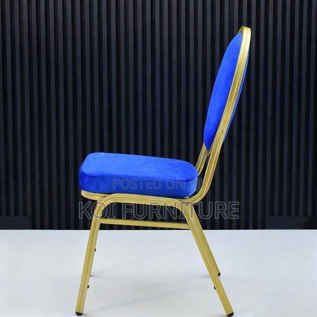 Office Chairs; Stackable Fabric Heavy Events Conference Office Chairs - thumbnail 7