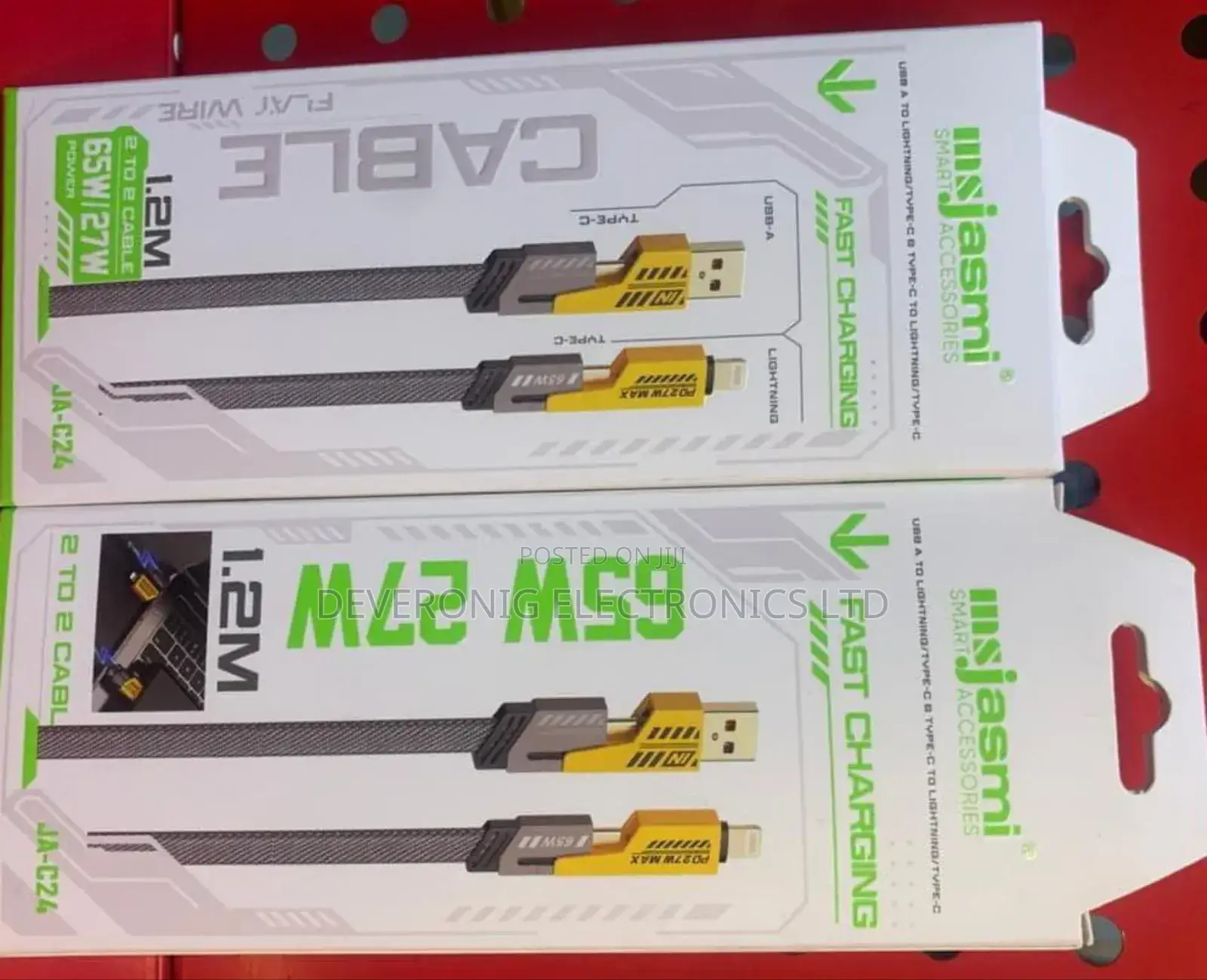 *Msjasmi 4 in 1 Cable* * 2 to 2 Cable