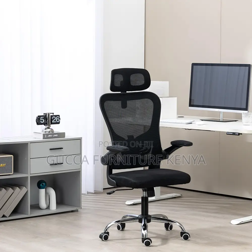 Executive Ergonomic Chair With Flip Armrest