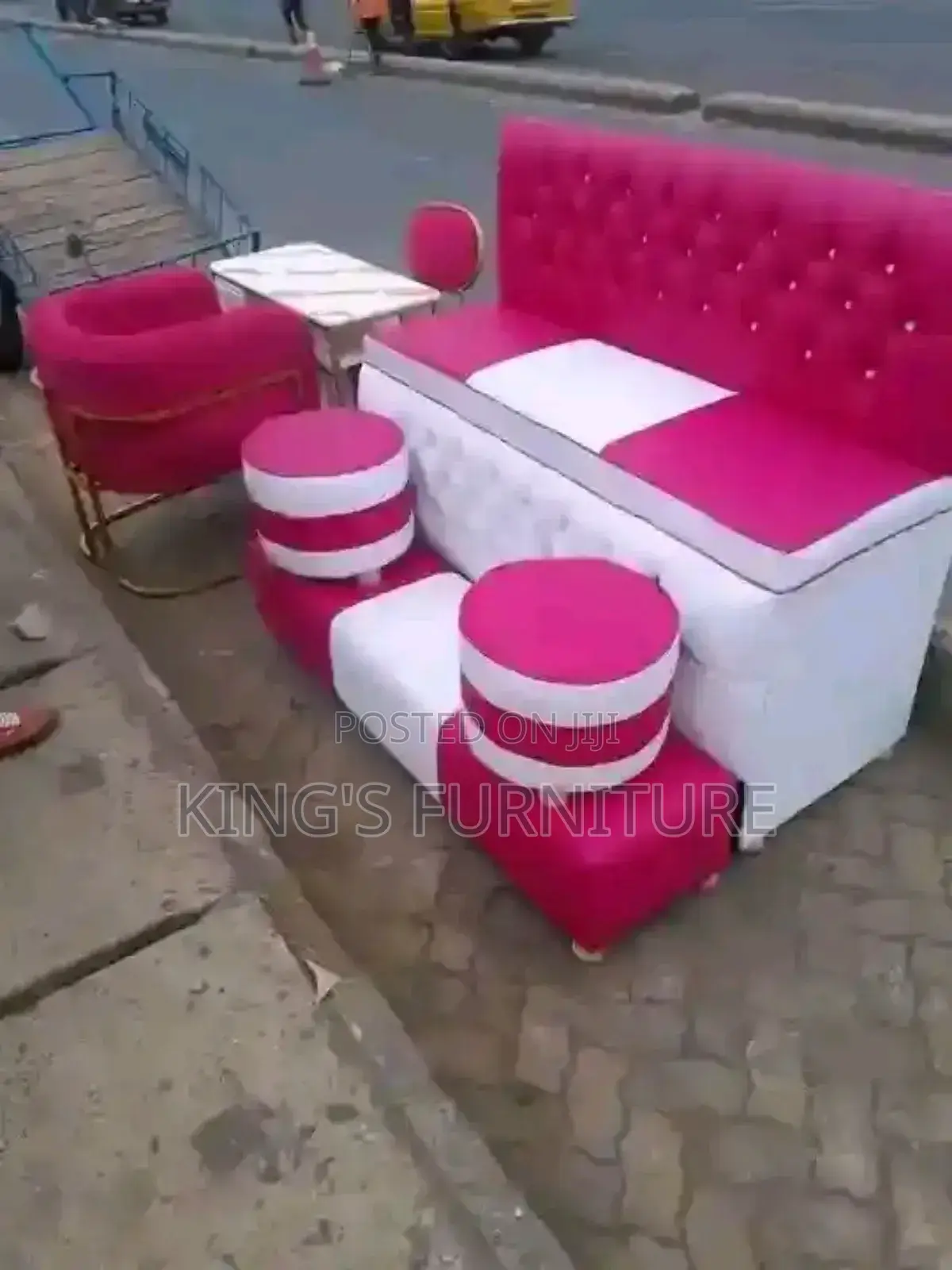 3 Seater Pedicure Bench
