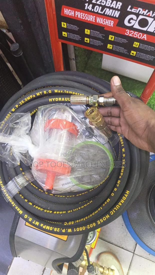 Car Wash Pipe High Pressure Electric 15m Long - main view