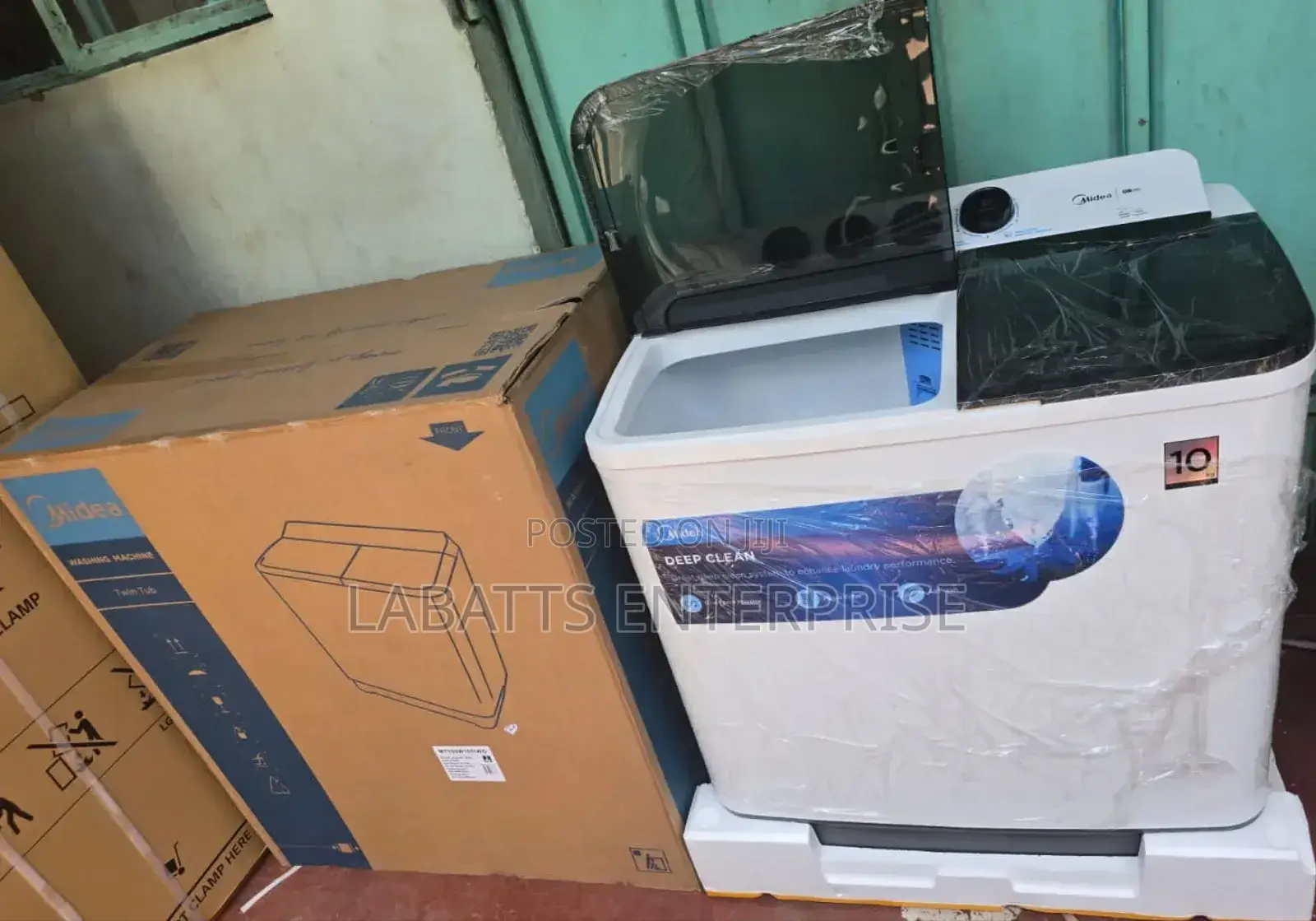 Midea 10kgs Twin Tub Washing Machine