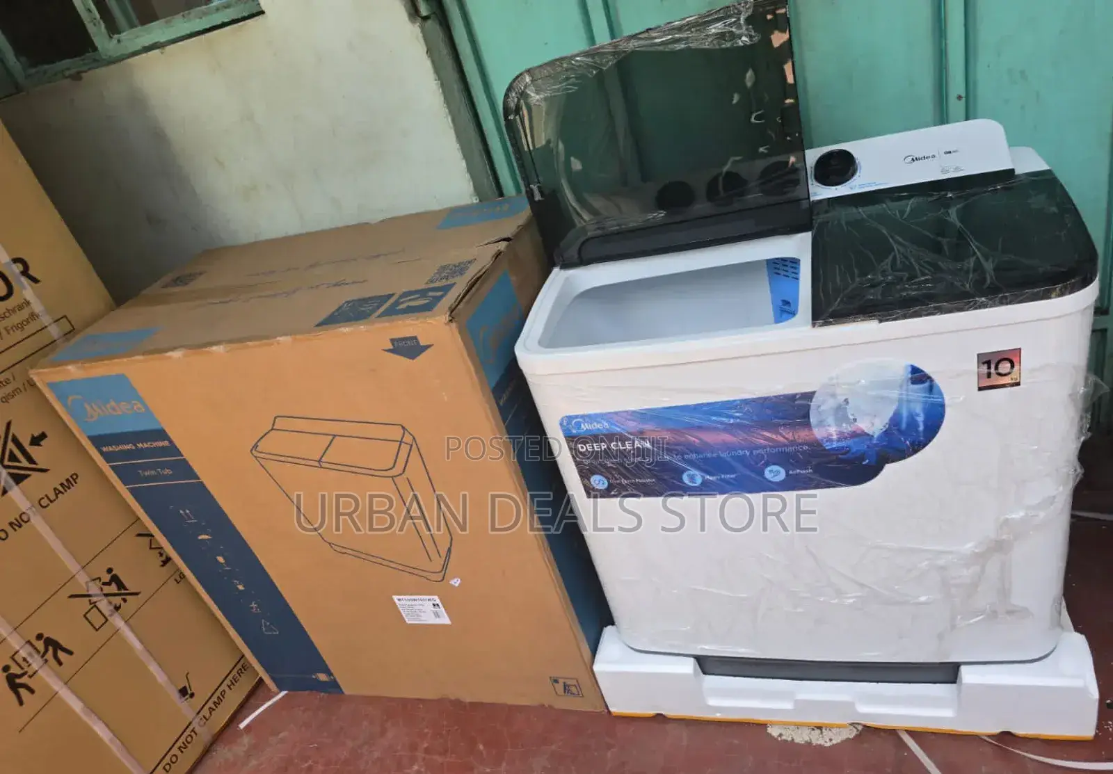Midea 10kg Twin Tub Design Washing Machine