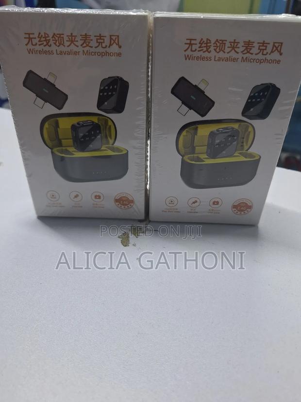 Type C/iPhone Wireless Lavelier Microphone - main view