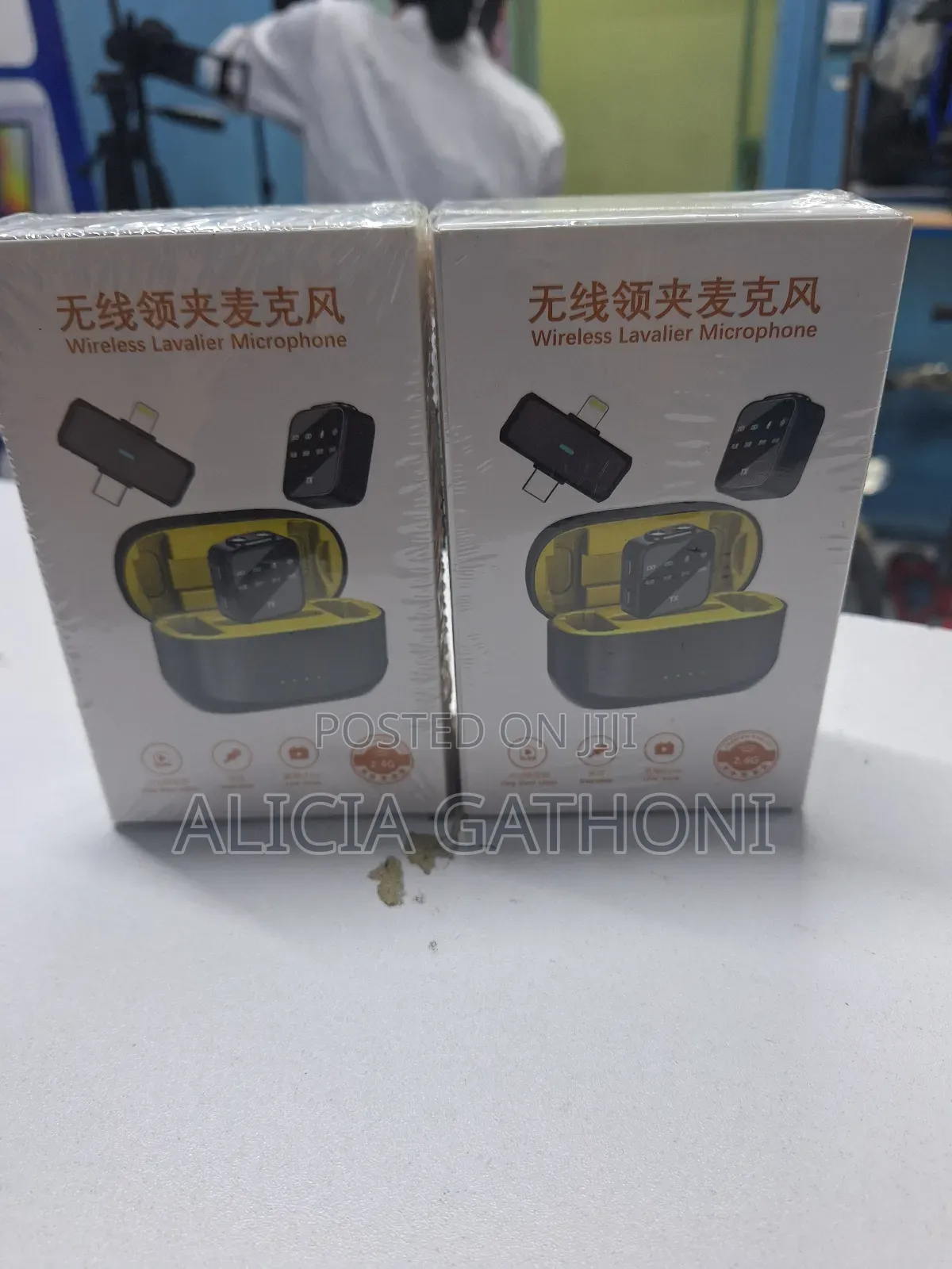 Type C/iPhone Wireless Lavelier Microphone