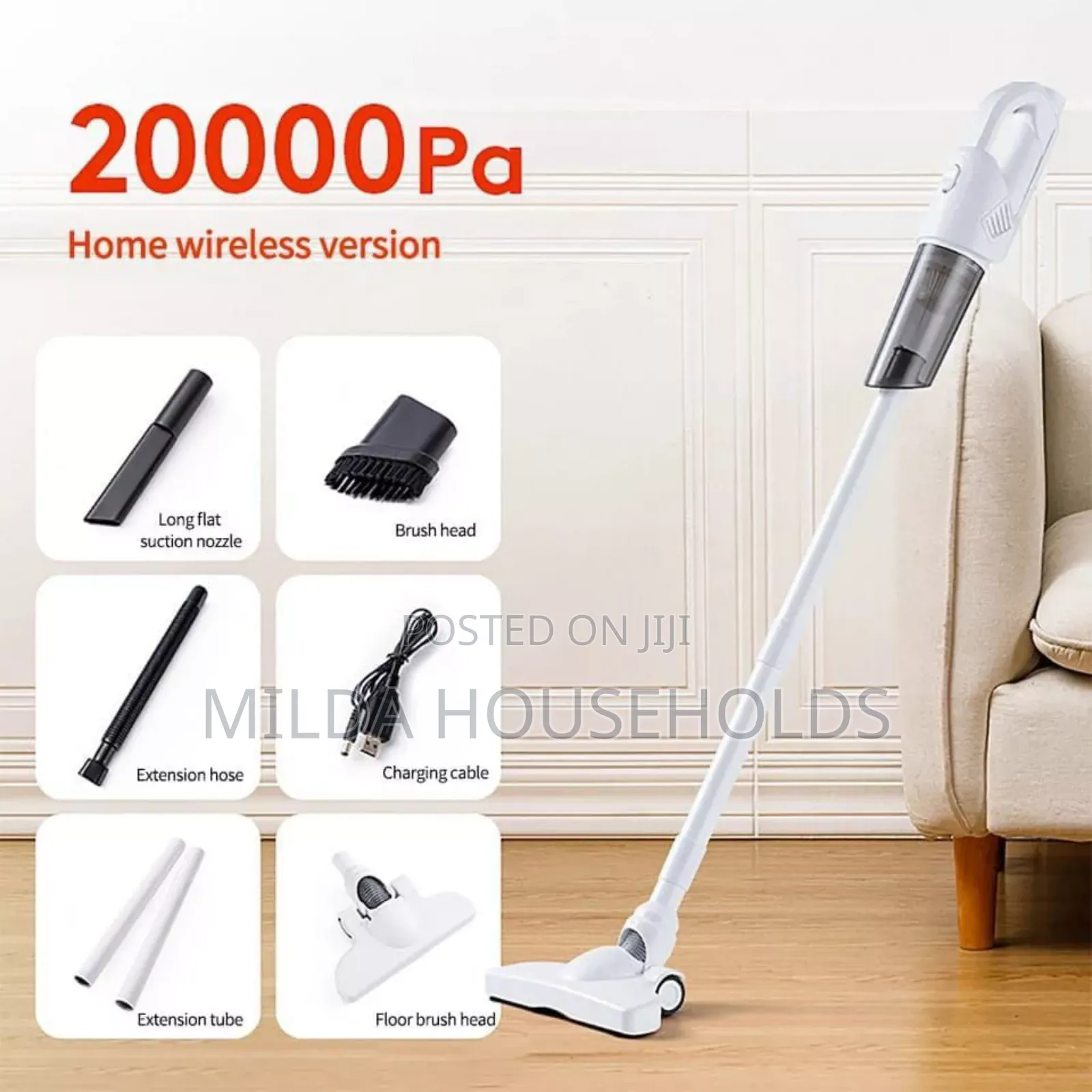 20,000pa Wet and Dry Vacuum Cleaner.