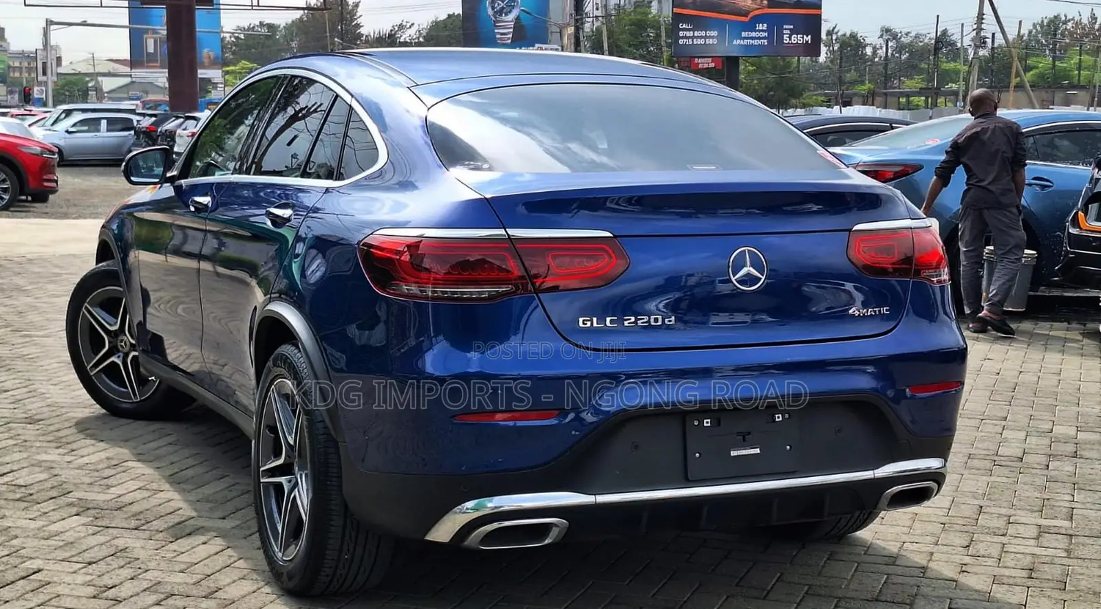Mercedes-Benz GLC-Class 2019 Blue