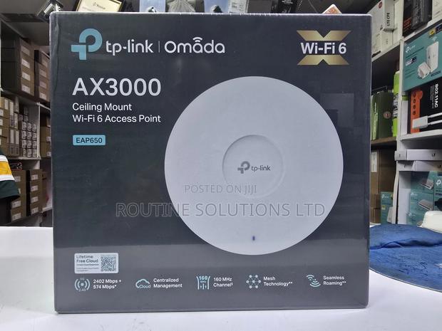 Tp-Link Ax3000 Ceiling Mount Wifi 6 Access Point Eap650 - main view