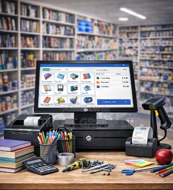 Bookshop and Stationery Pos System With Stock Control (Software Only)