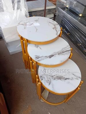 Imported Modern Nesting Coffee Table Set 3 In 1 - thumbnail 2
