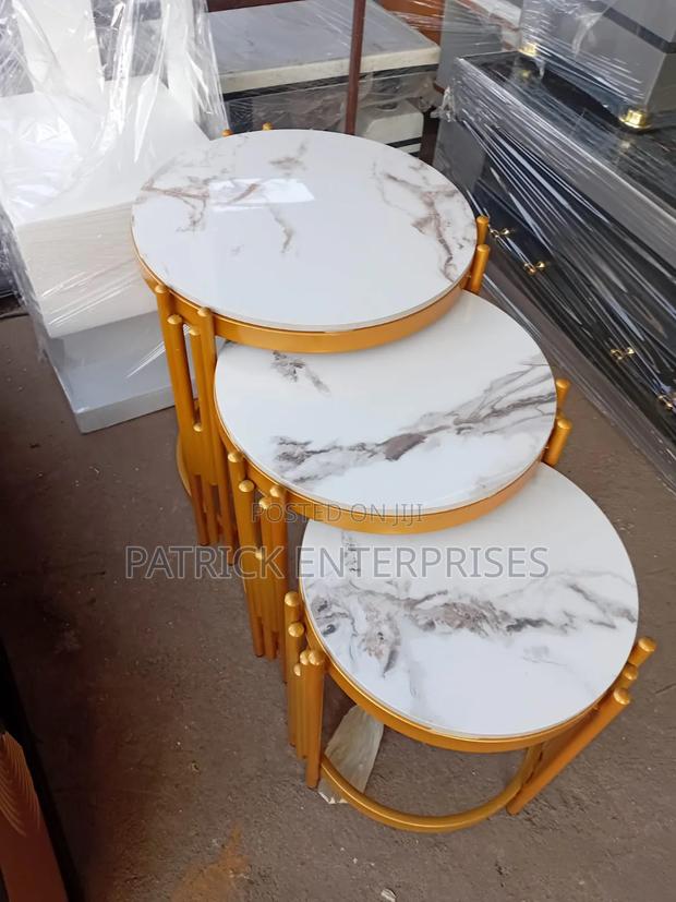 Imported Modern Nesting Coffee Table Set 3 In 1 - main view