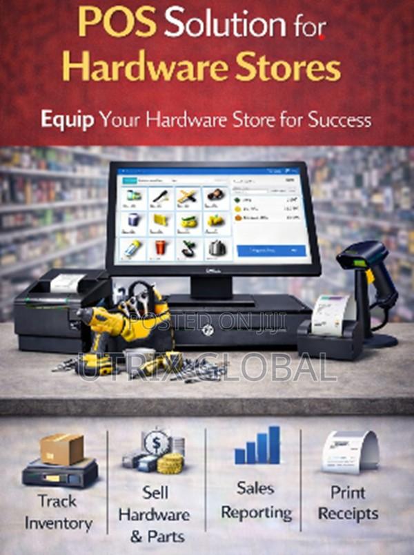 Hardware Store Billing System Complete Set Desktop Pos