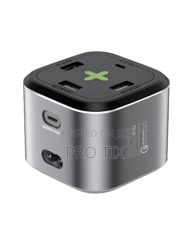 Promate 80w Quick Charging Multi-Port Charging Station