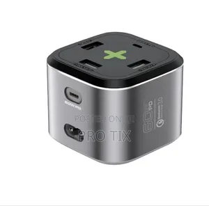 Promate 80w Quick Charging Multi-Port Charging Station