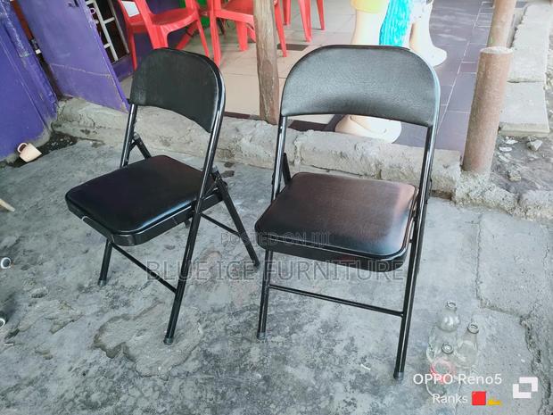 Leather Folding Chair - main view