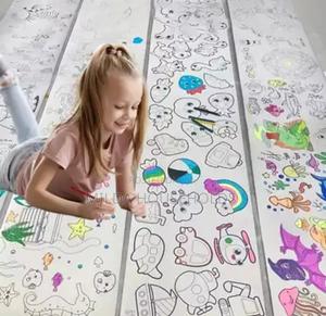 Kids Drawing Roll Coloring Paper. - thumbnail 2