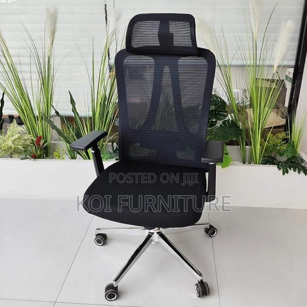 Office Chairs; High Backrest Fabric Office Orthopedic Chair
