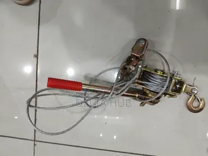 2ton Heavy Duty Come Along Winch Handle Cable Puller With Steel Rope