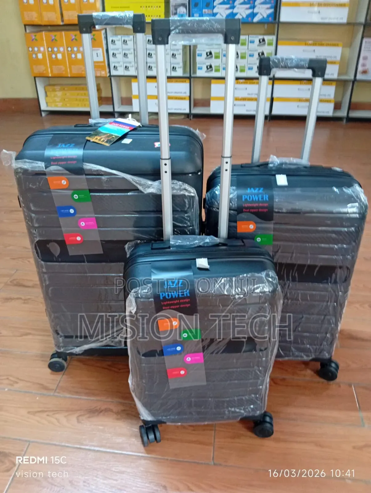 *3 in 1 Unbreakable Pp Suitcases.