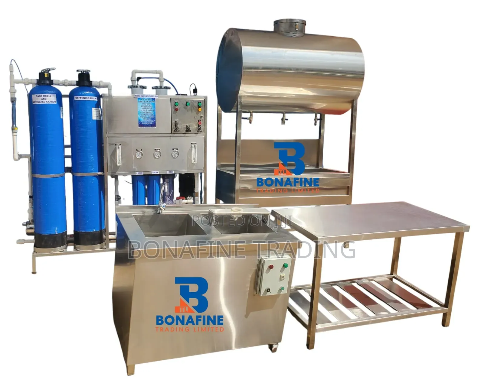High Capacity Reverse Osmosis Water Treatment Machine for Sale