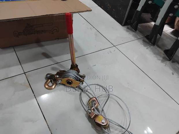 Industrial Hand Puller Come Along Winch Steel Wire Rope Type