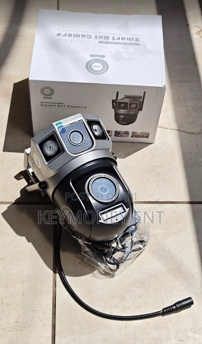 Wifi Dual Lens Wireless Outdoor Security Camera 4mp