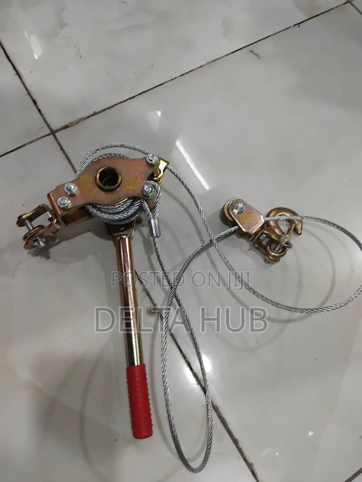 Professional Manual Come Along Winch Puller With Hook And A Latch