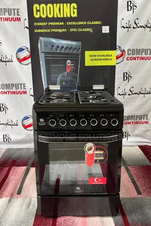 Everest Inox – 60×60 Premium Cooker 3 Gas + 1 Rapid Hotplate