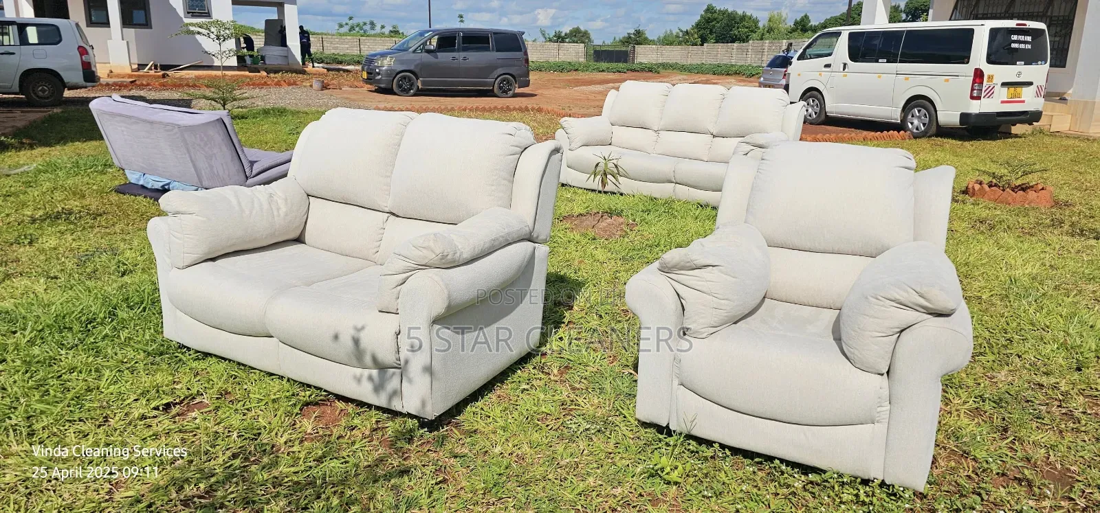 Furniture Cleaning - Fabric Sofa Cleaning- Leather Sofaset