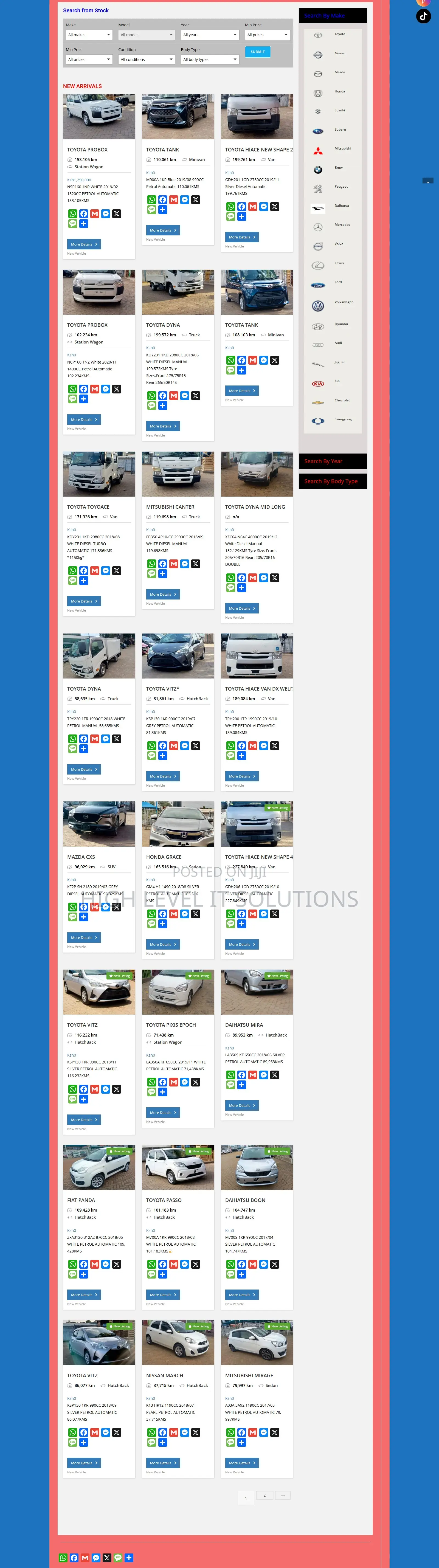 Car Sale N Dealership Web Design